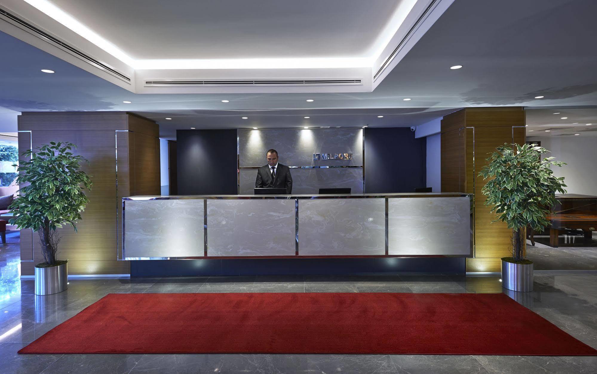 Milport Hotel Levent Estambul Exterior foto